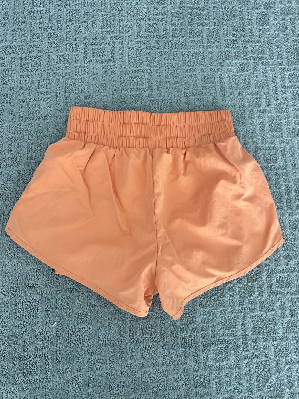 AE OFFLINE Orange Women's Athletic Shorts - Picture 2 of 4